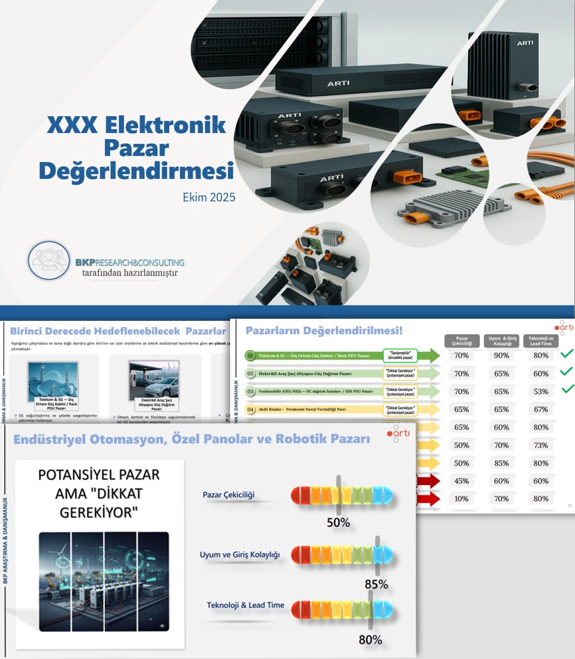 Bu çalışma kapsamında, bir Türk yatırımcının hisse alımı sürecinde hedef şirketin savunma sanayiinde geliştirdiği güç elektroniği ve kontrol sistemlerine dayalı ürünlerinin sivil pazarlarda satılabilirliğini inceledik ve ilgili pazarların büyüklüğü ile ticari potansiyelini modelledik.