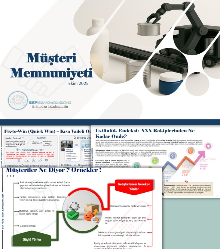 Türkiye’de ambalaj sektöründe faaliyet gösteren şirketin detaylı biçimde marka ve müşteri memnuniyeti analizini yaptık. Raporlama ile birlikte stratejik yol haritaları çıkardık.